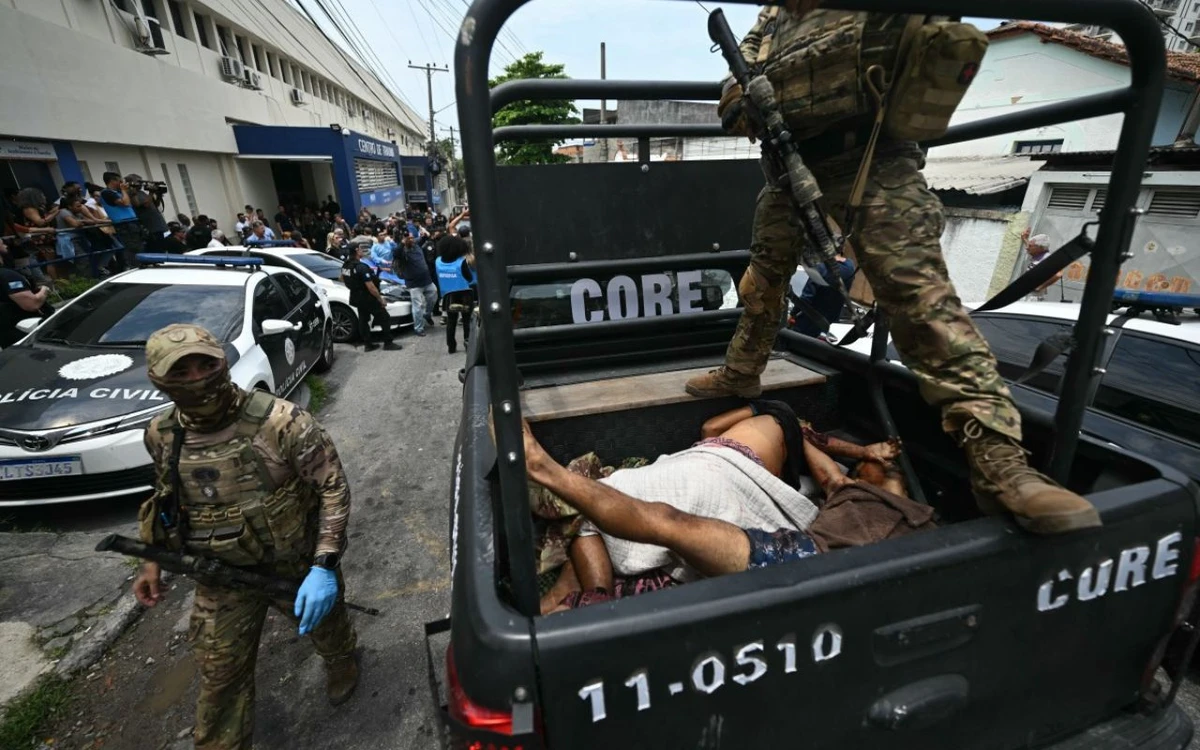 Ao todo, 121 pessoas foram mortas na operação