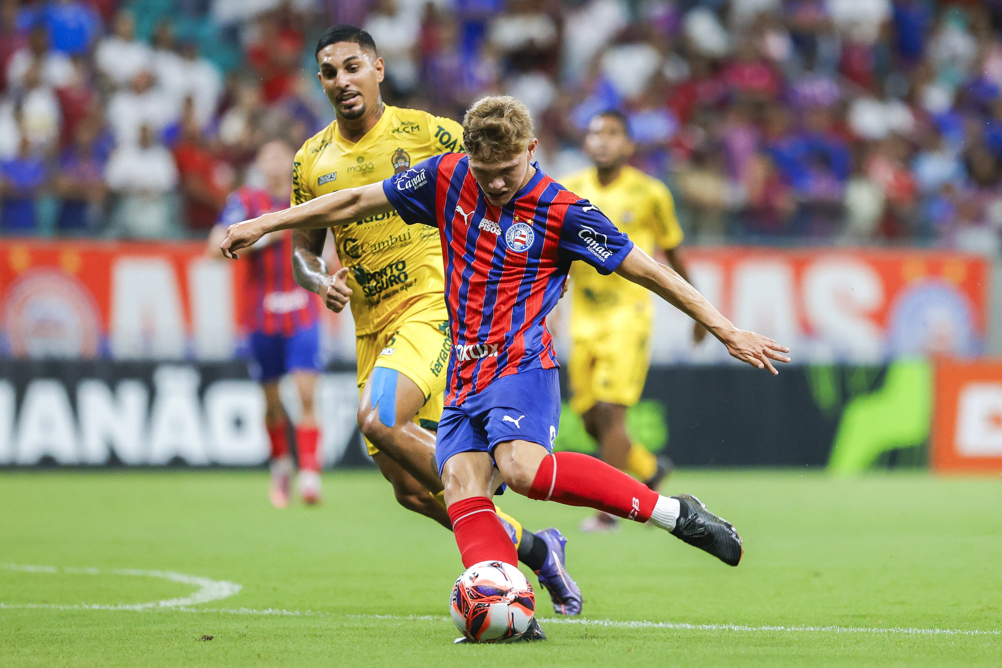 Dell 'brocou' o segundo gol do jogo