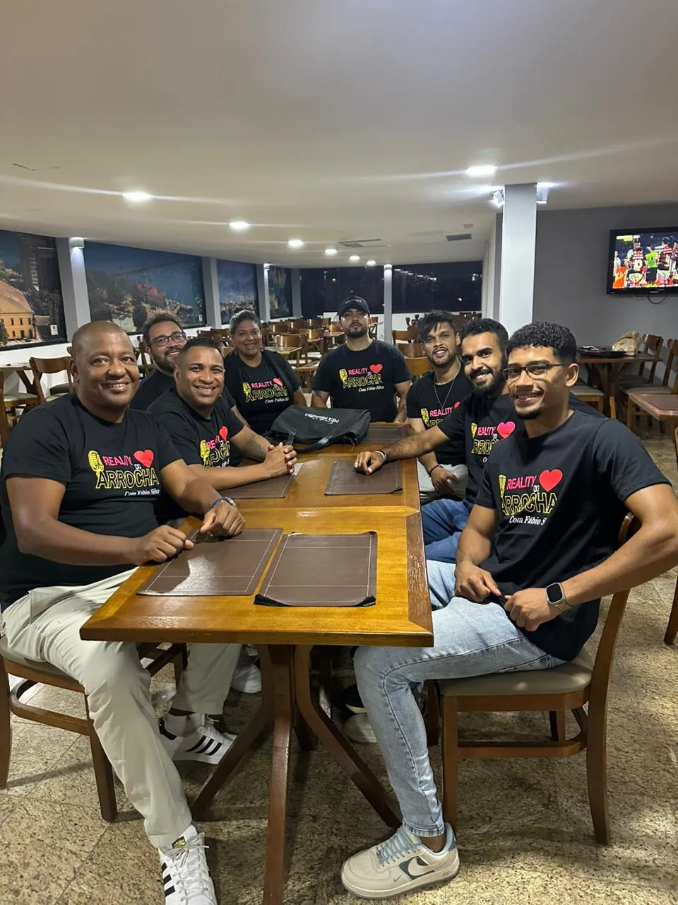 Equipe responsável pelo Reality do Arrocha