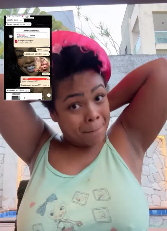 Belle Daltro afirma ter sofrido golpe