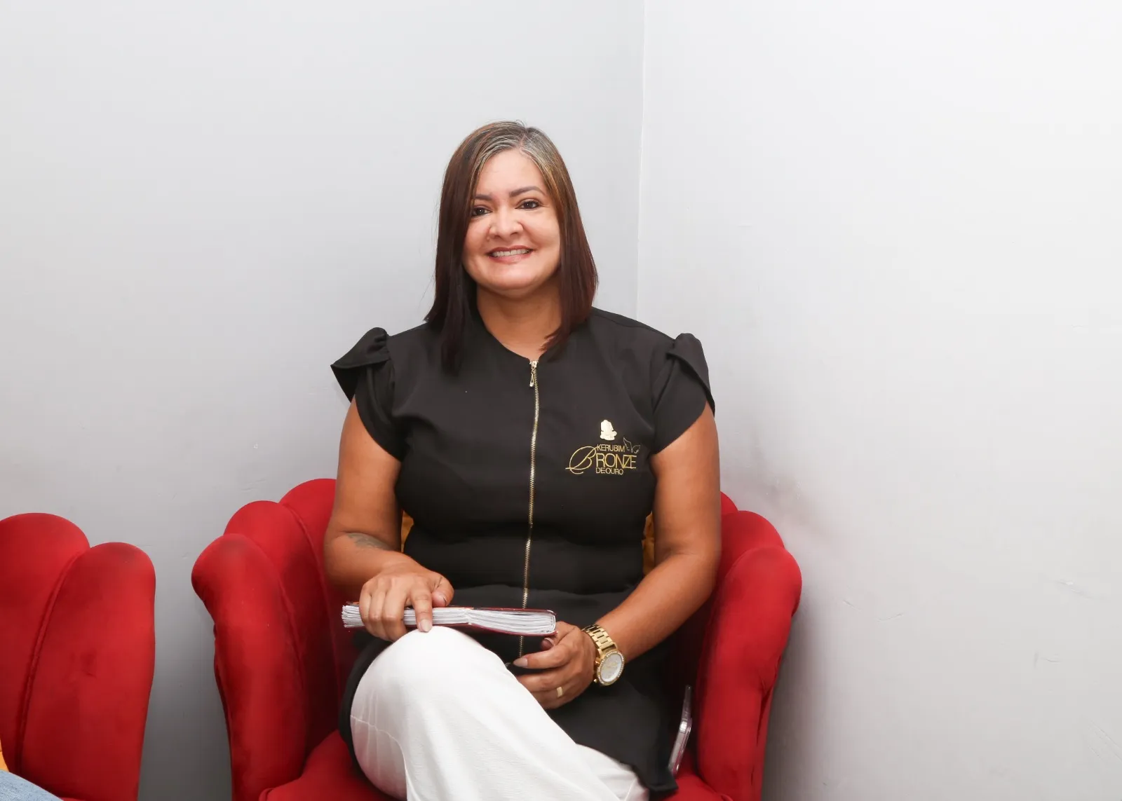 Na foto: Laila Sampaio, dona do espaço Kerubim