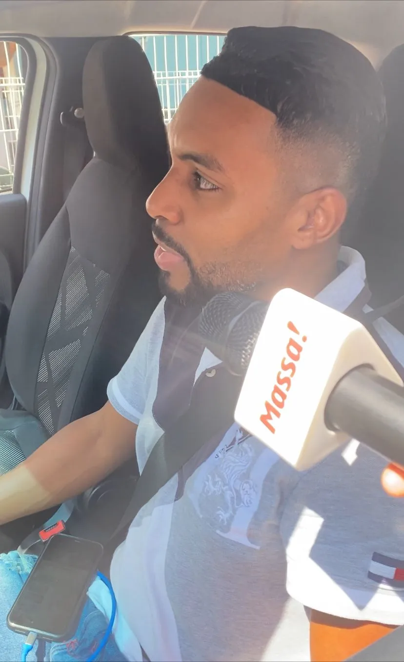 Motorista por app Jefferson Santos