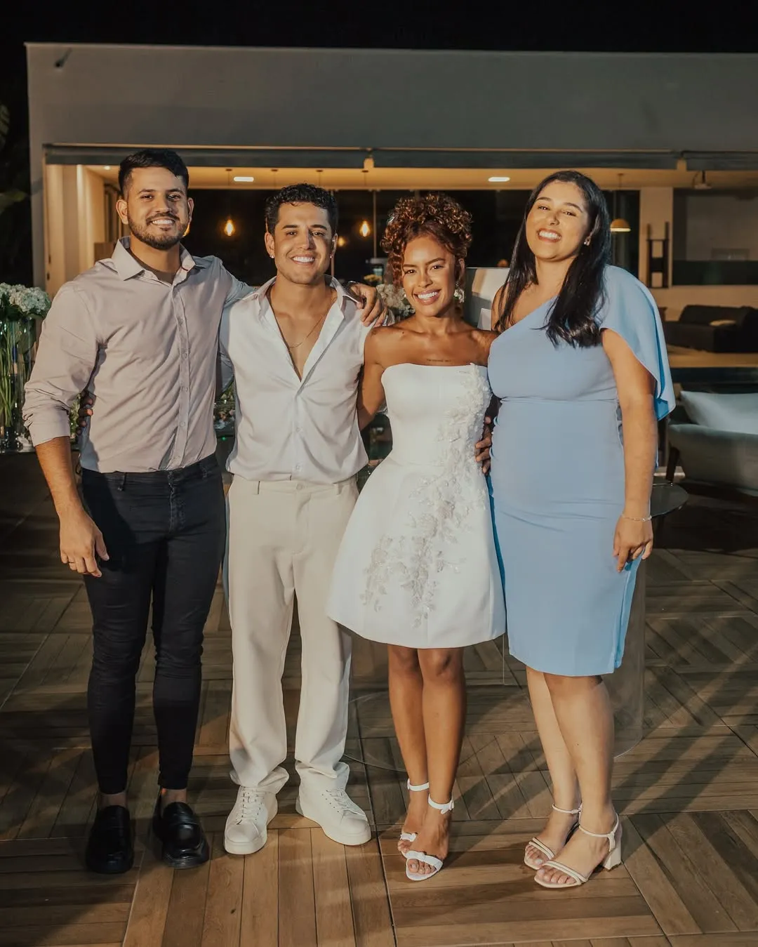 Kleison, Kevo Jonny, Sthe Matos e Joana Mendes