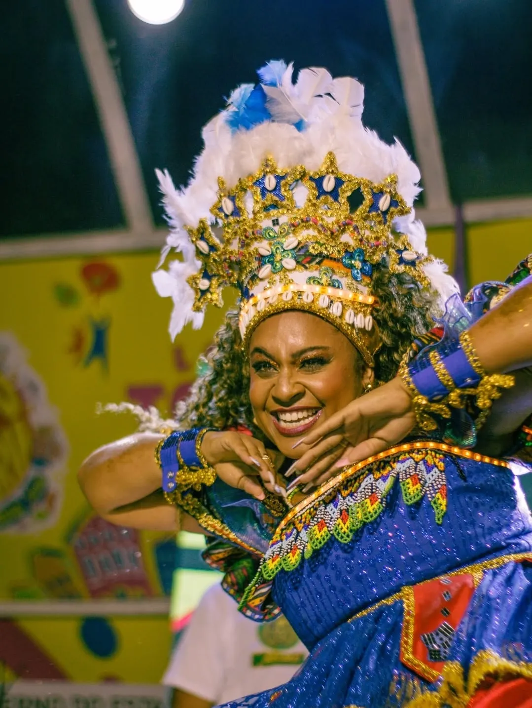 Imagem ilustrativa da imagem Conheça a Muzembela 2026, Rainha do bloco afro Muzenza do Reggae