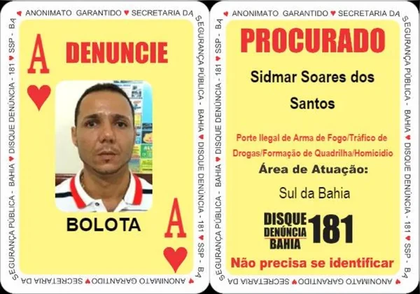 Imagem ilustrativa da imagem Conheça os 5 baianos que estão na lista dos mais procurados do Brasil