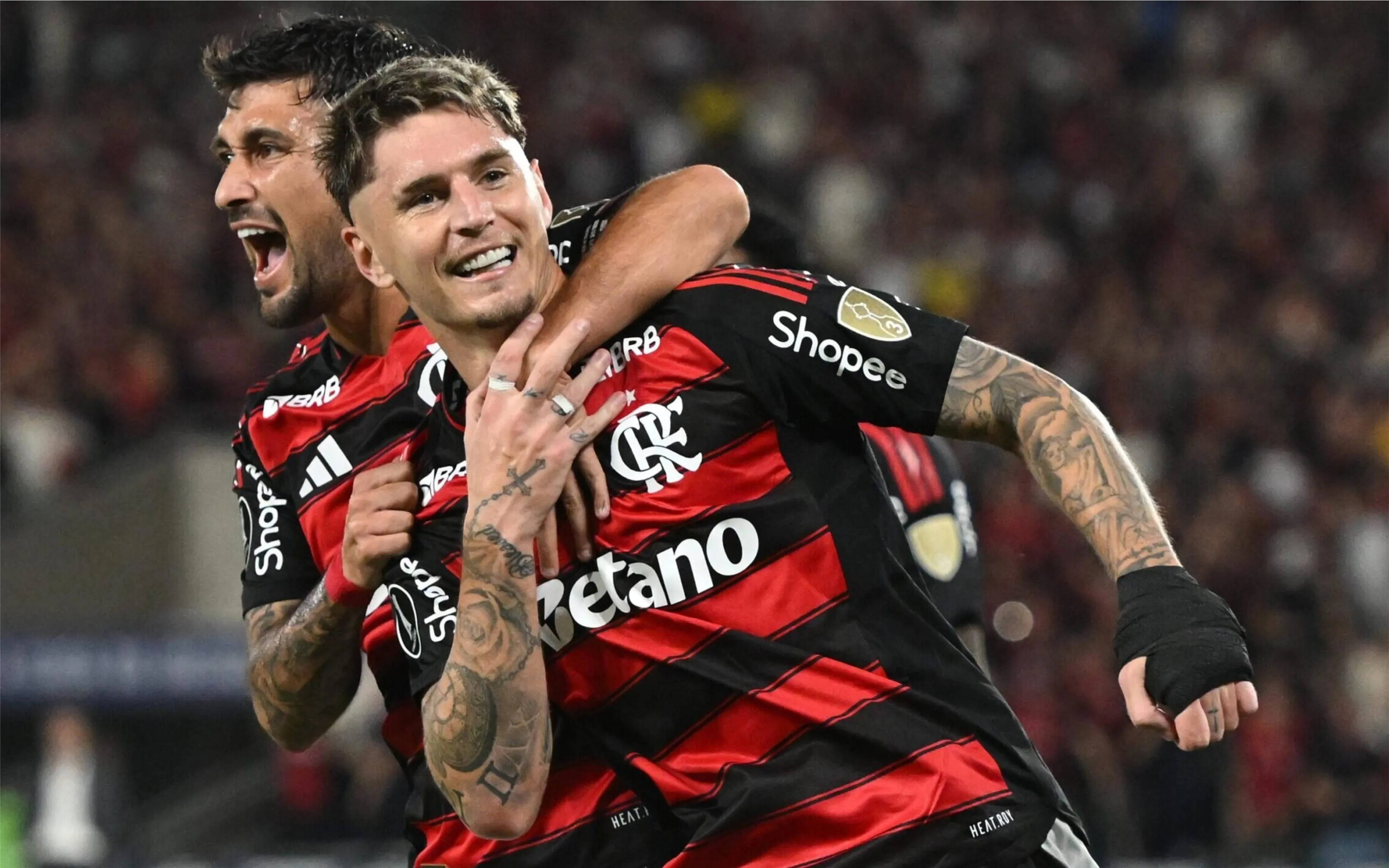 Uruguaios estão bem entrosados no Urubu