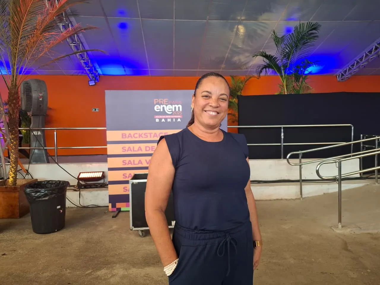 Marta Lima é professora do Colégio Estadual Dona Mora Guimarães, em Cajazeiras