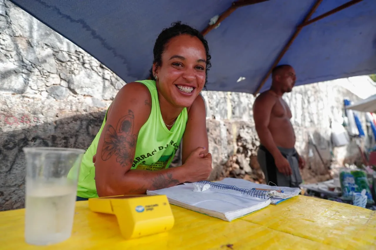 Amanda Miranda, conhecida como a 'Barateira'