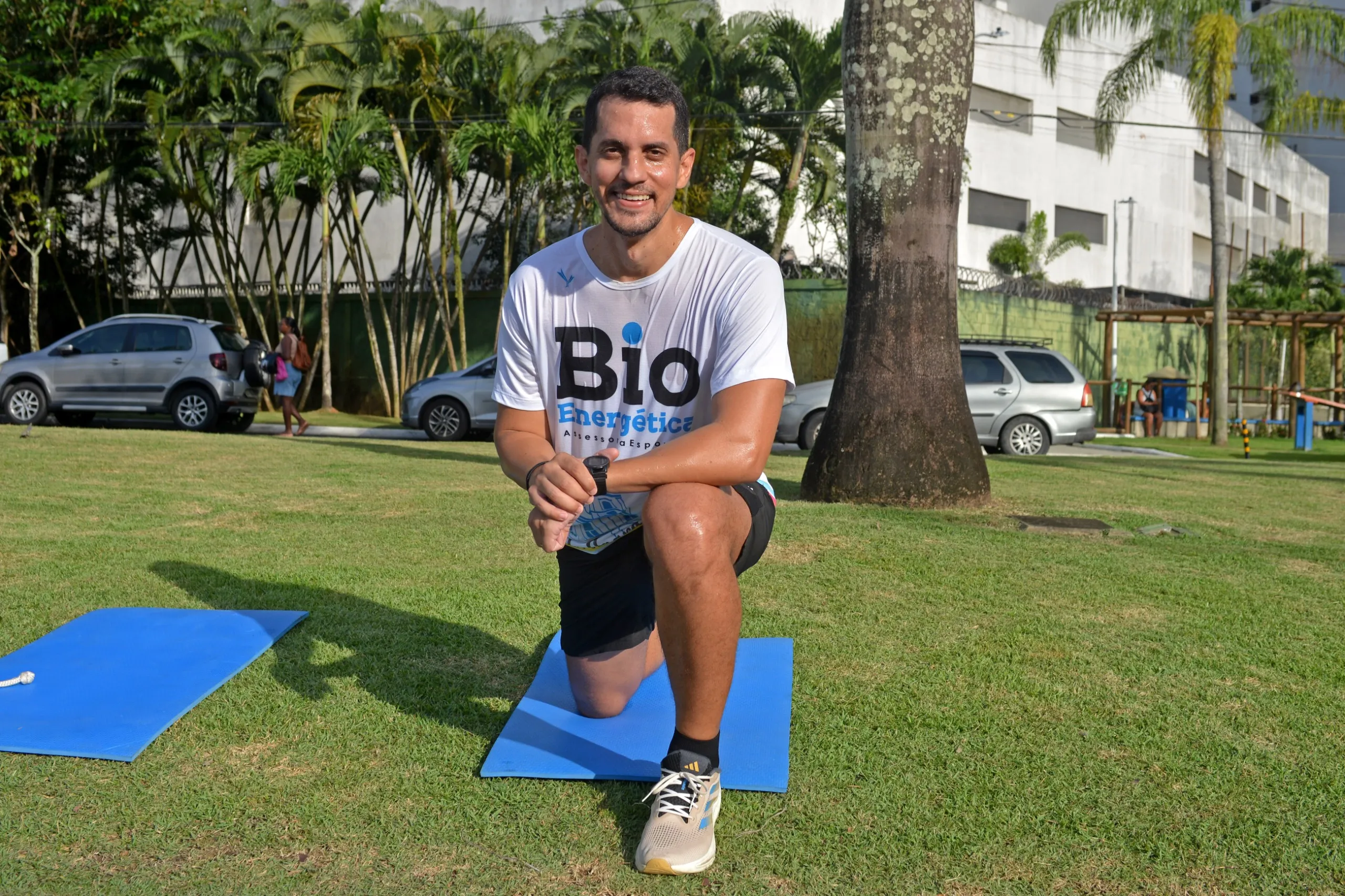 Engenheiro Rafael Gomes tem incentivo para melhorar saúde