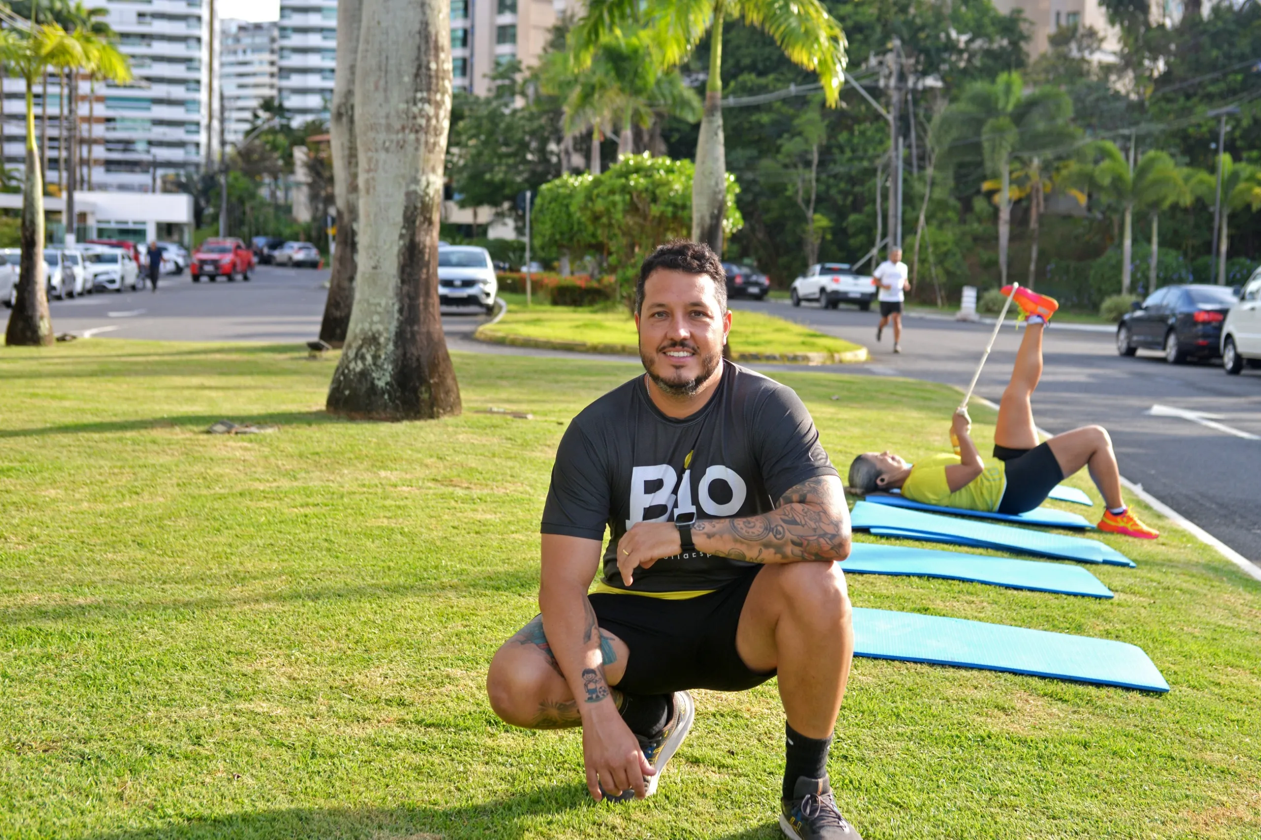 Educador físico Rapha Mendes é professor e idealizador da BIO, transformando a vida dos alunos