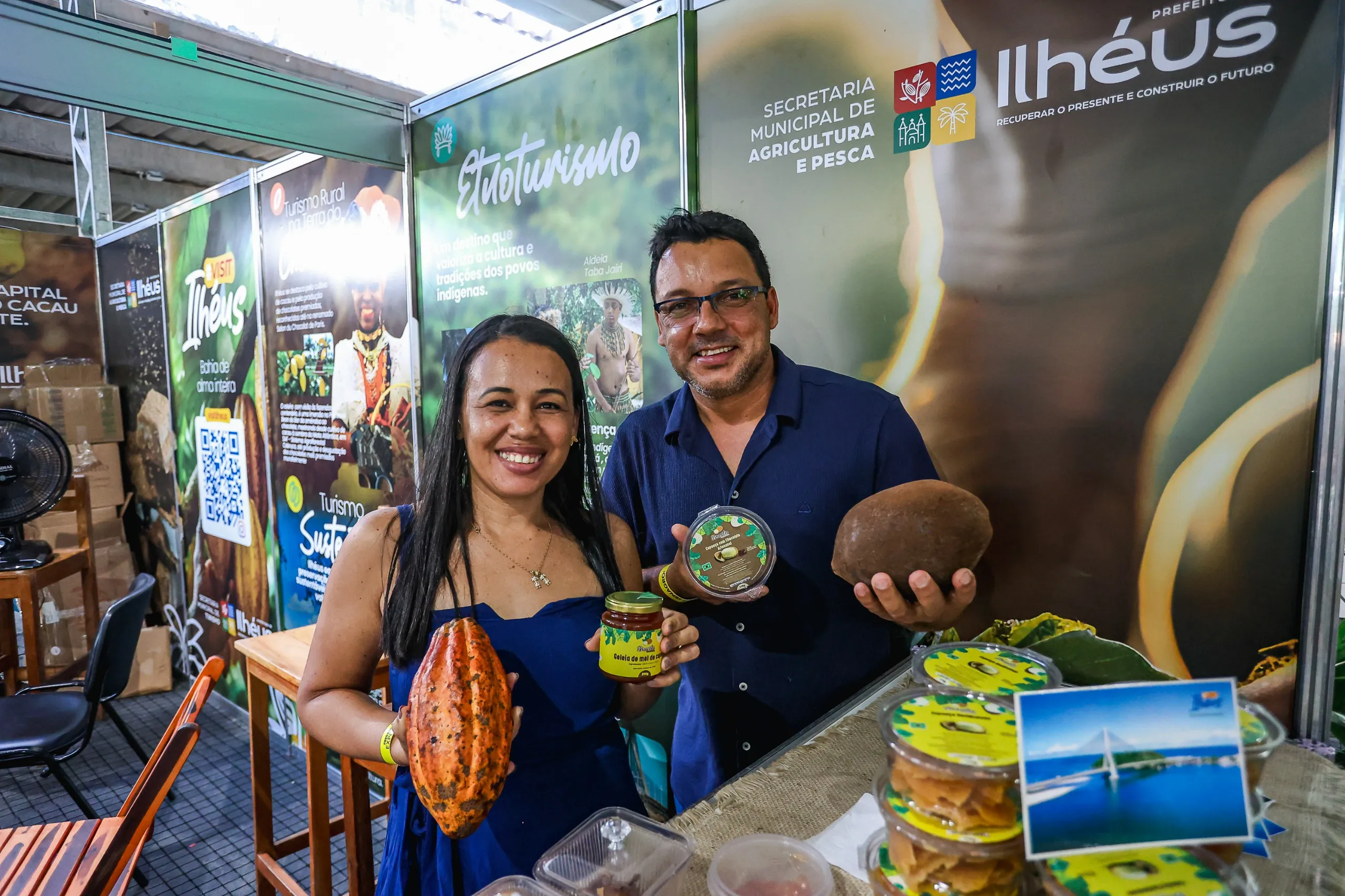 Expositores de várias regiões estão presentes na Feira