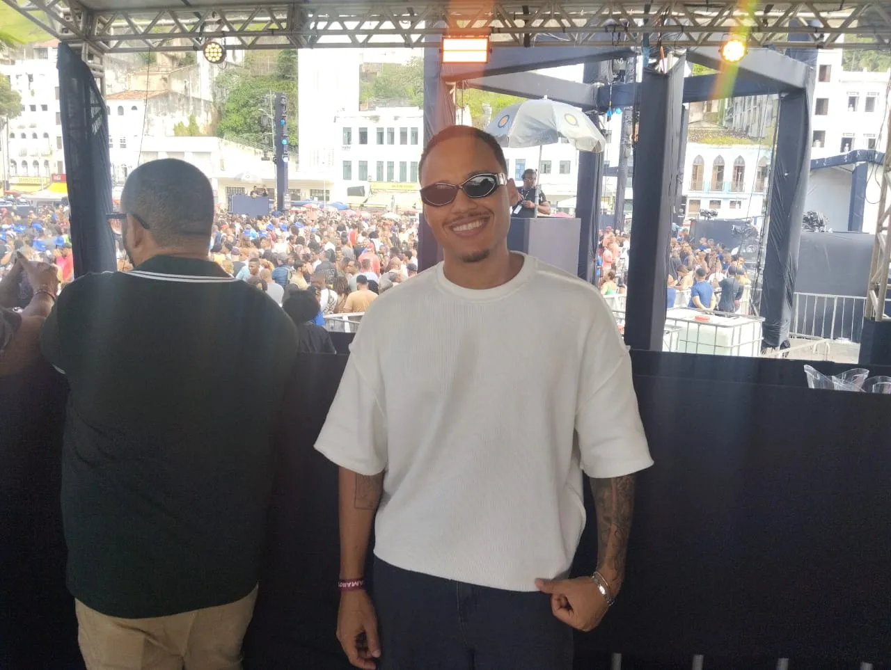 Jefferson Costa também estava presente na última quinta (20)