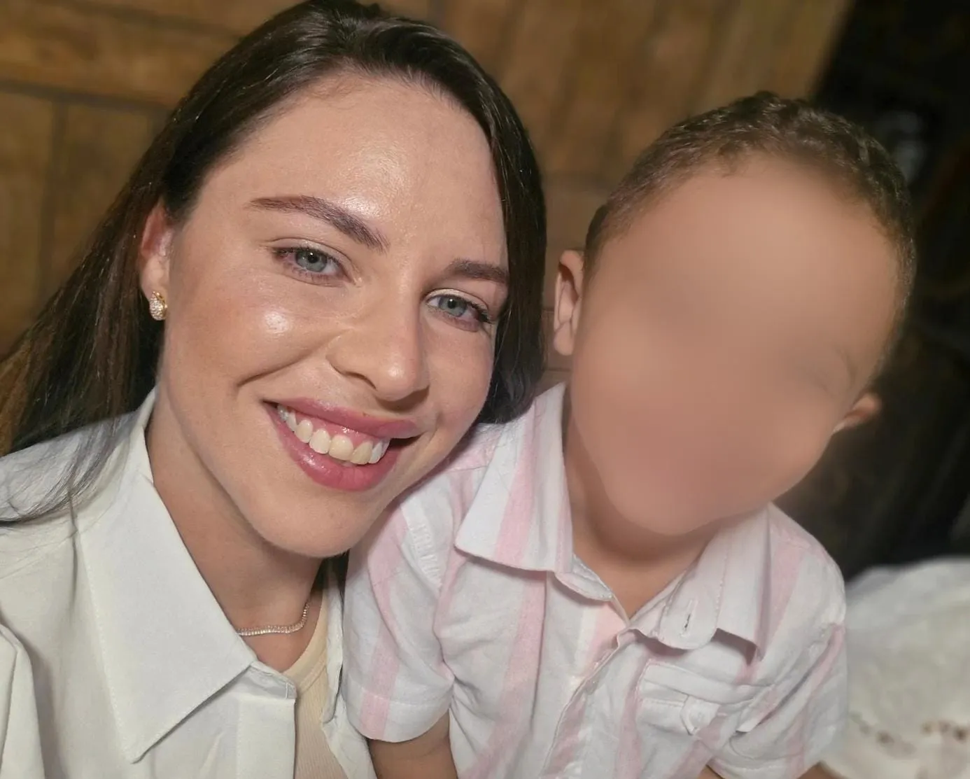 Último registro de Kelli com o filho foi no Réveillon