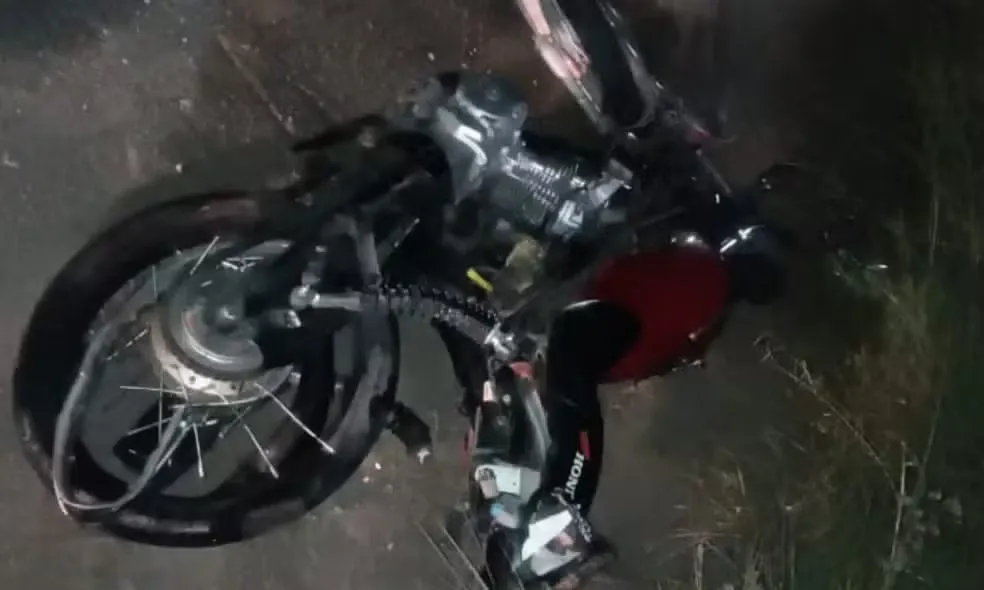 Casal morto estava na moto
