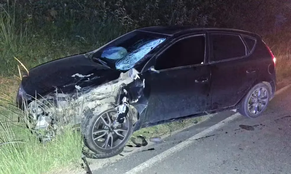 Motorista do carro não foi encontrado