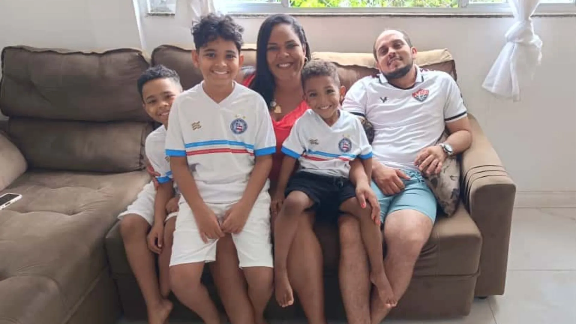 Antônio, Danilo, Jeu, Neto e Rodrigo