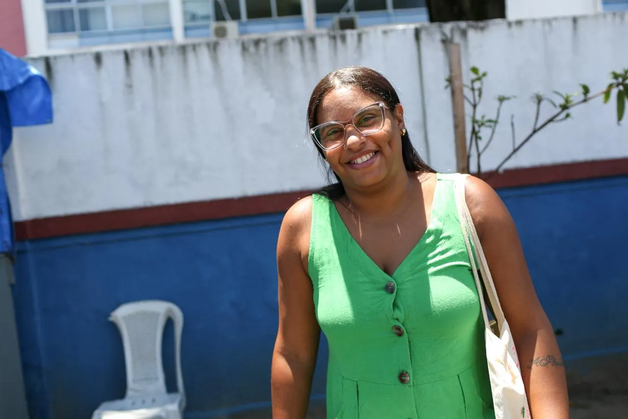 Roberta, candidata do Enem