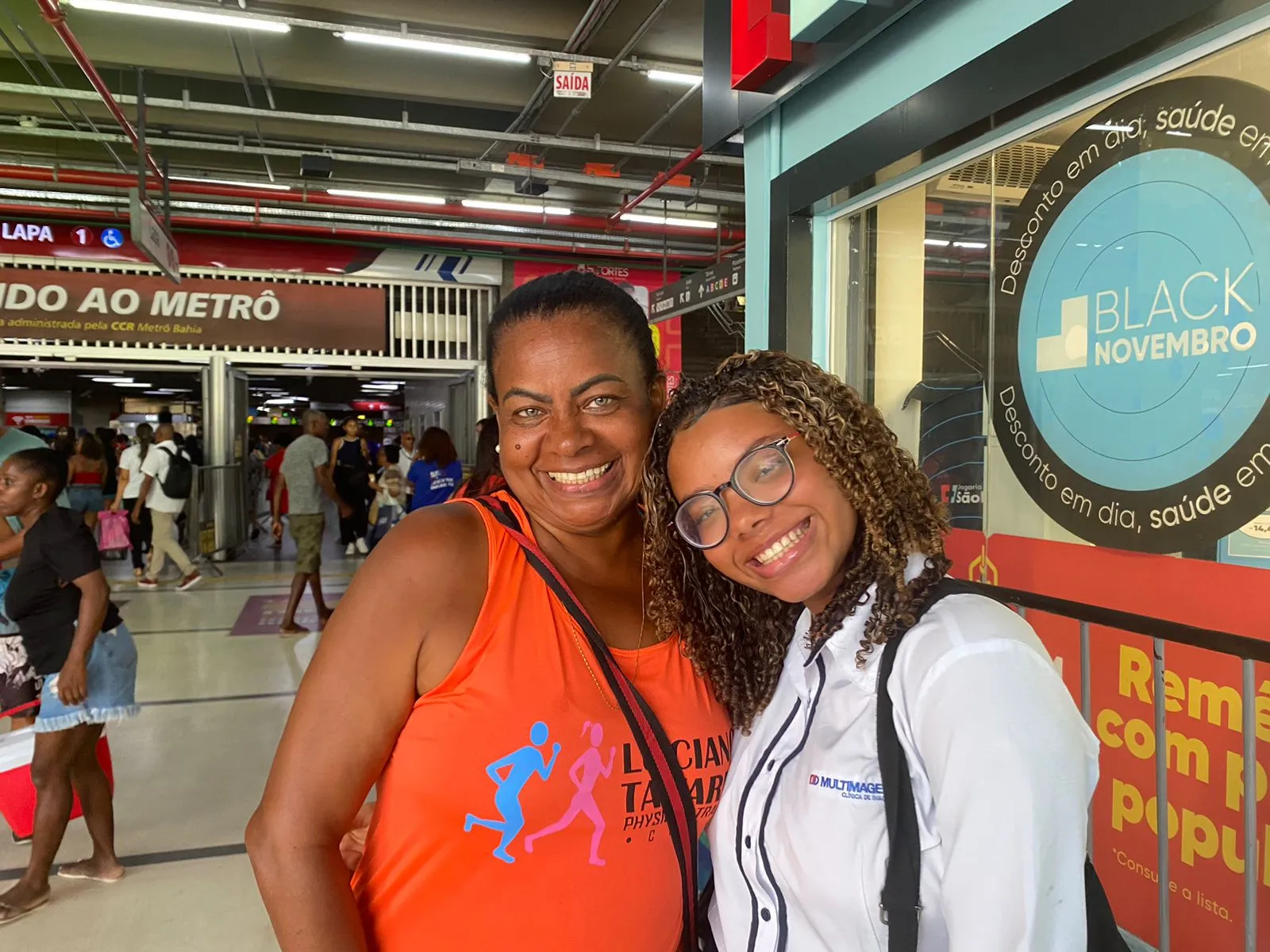 Mãe e filha, Izabel Souza e Izana Ramos