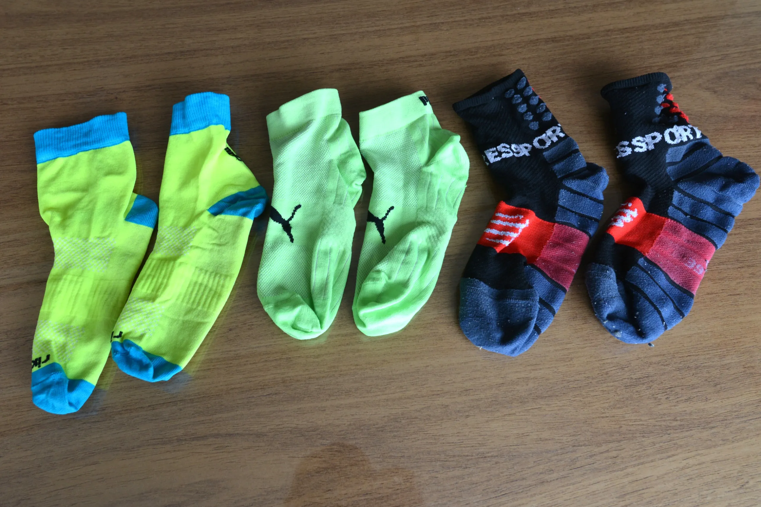 Meias com 80% de poliamida vão de R$ 15 a 75