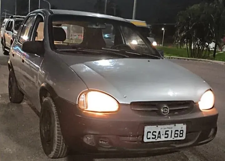 Carro estava com placa clonada