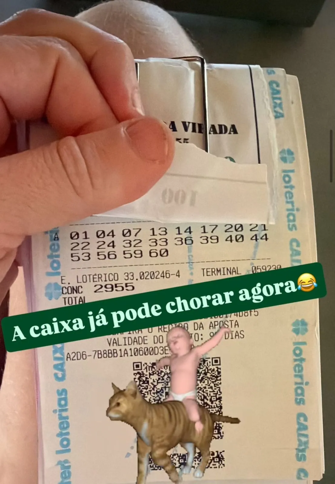 Paulinha ficou conhecida por acertar nas apostas