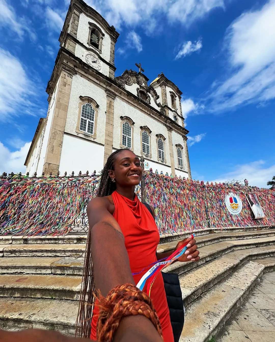 Sarah Aline curte dias de férias em Salvador