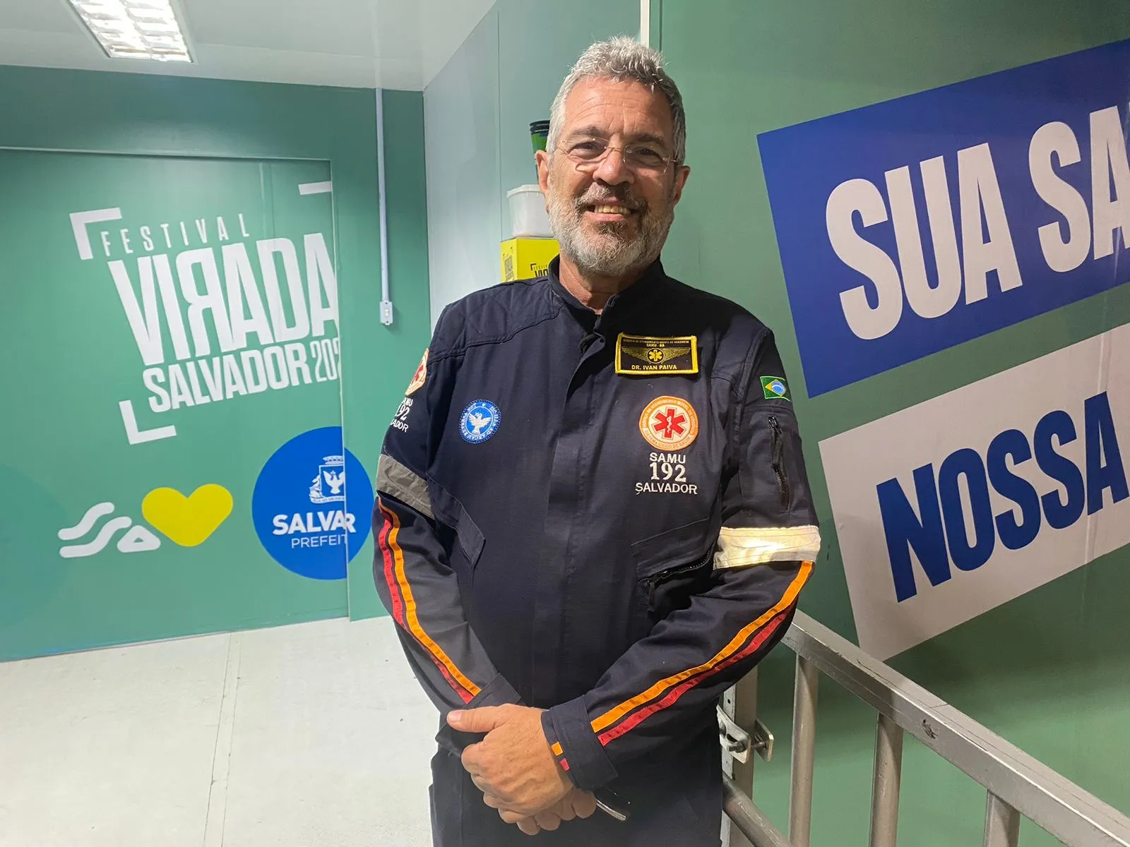 Coordenador do Samu, Ivan Paiva