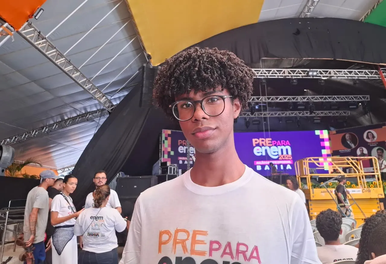 Luiz André vai contar com o Enem para decidir qual profissão seguir