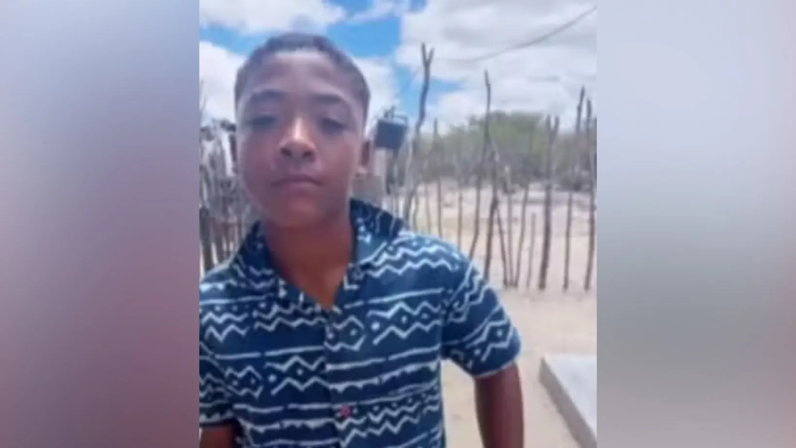 Anderson Gabriel dos Santos, de 15 anos, está desaparecido há oito dias