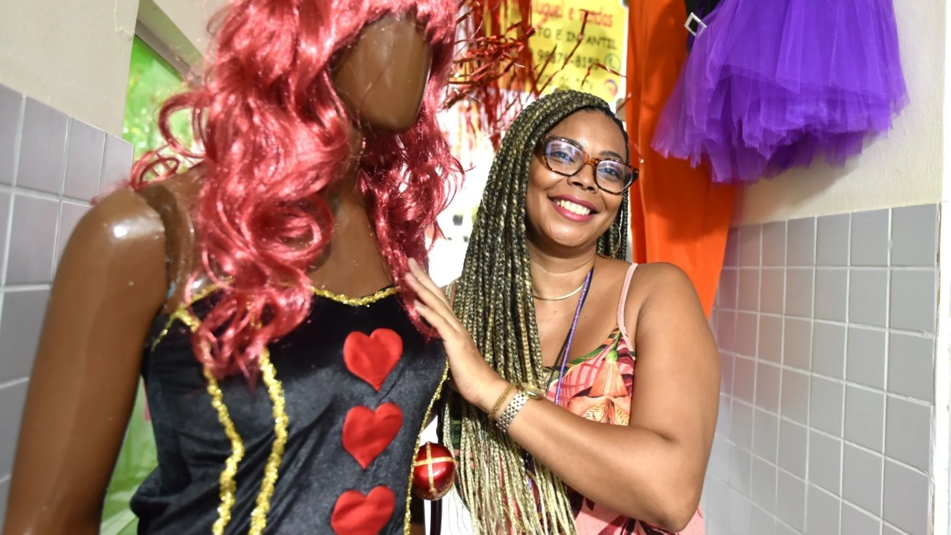 Tatiane Conceição, vendedora