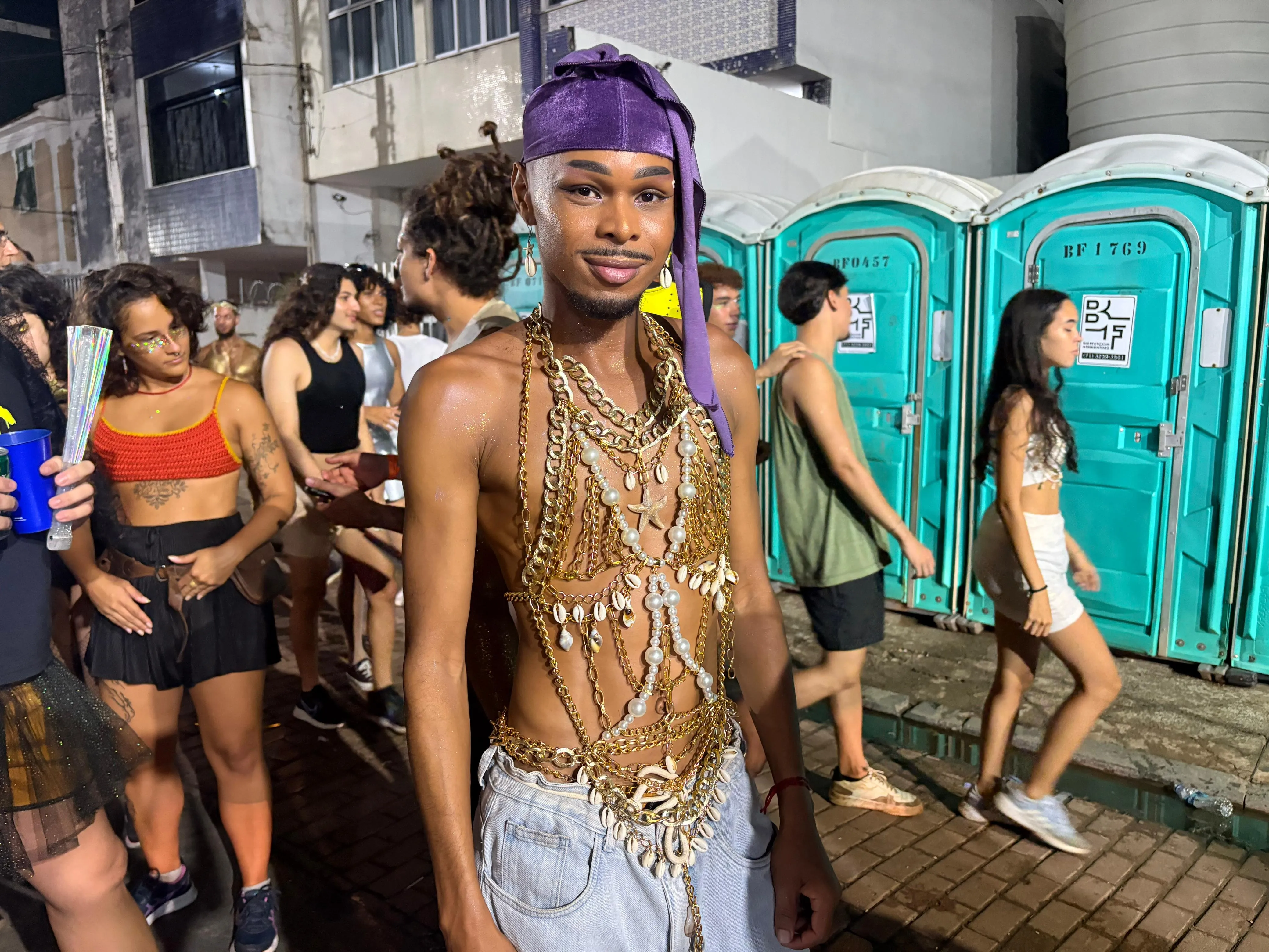 Maicon sentiu falta da bebida