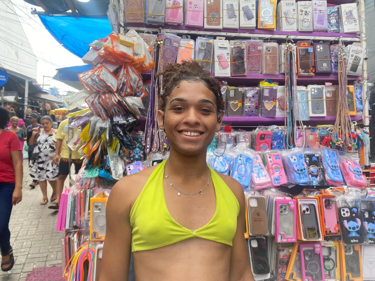 Luana Borges, de 17 anos