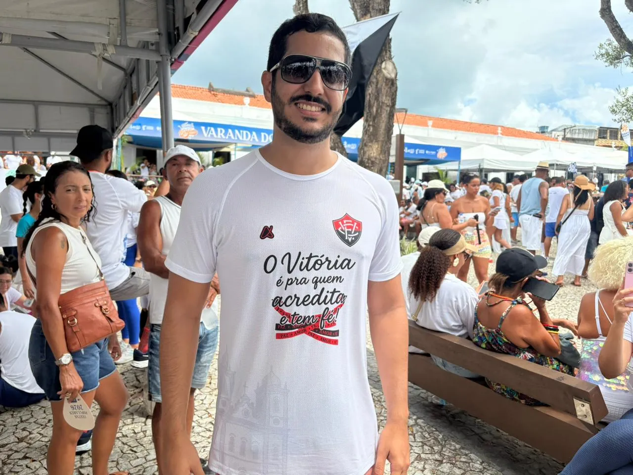 Gabriel Brito, torcedor do Vitória