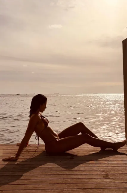 A apresentadora Bela Gil, filha do cantor Gilberto Gil