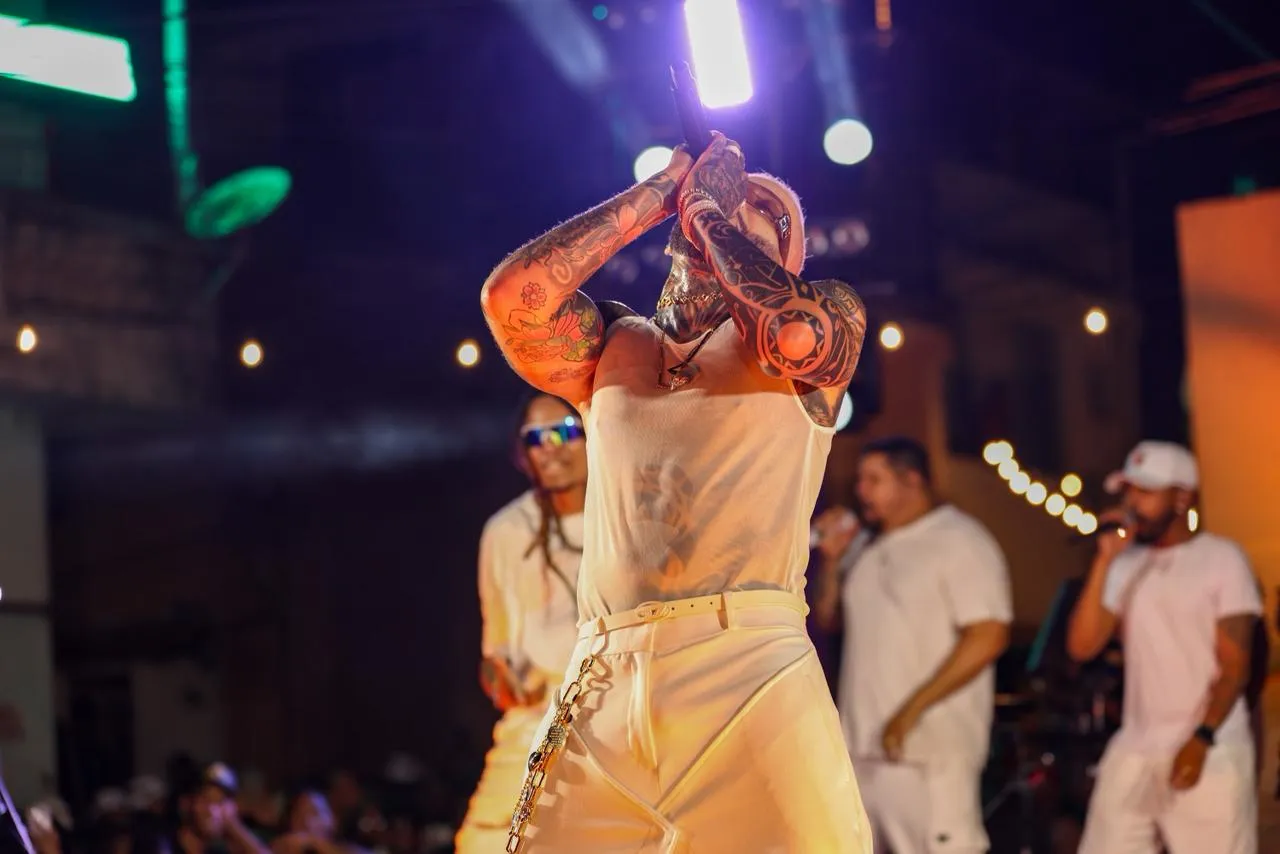 Kannário fez a comunidade da Liberdade embrasar