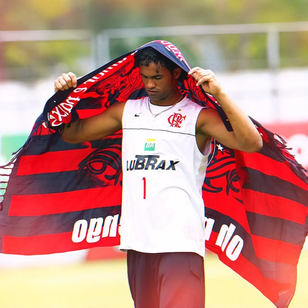 Bruno foi goleiro no Flamengo