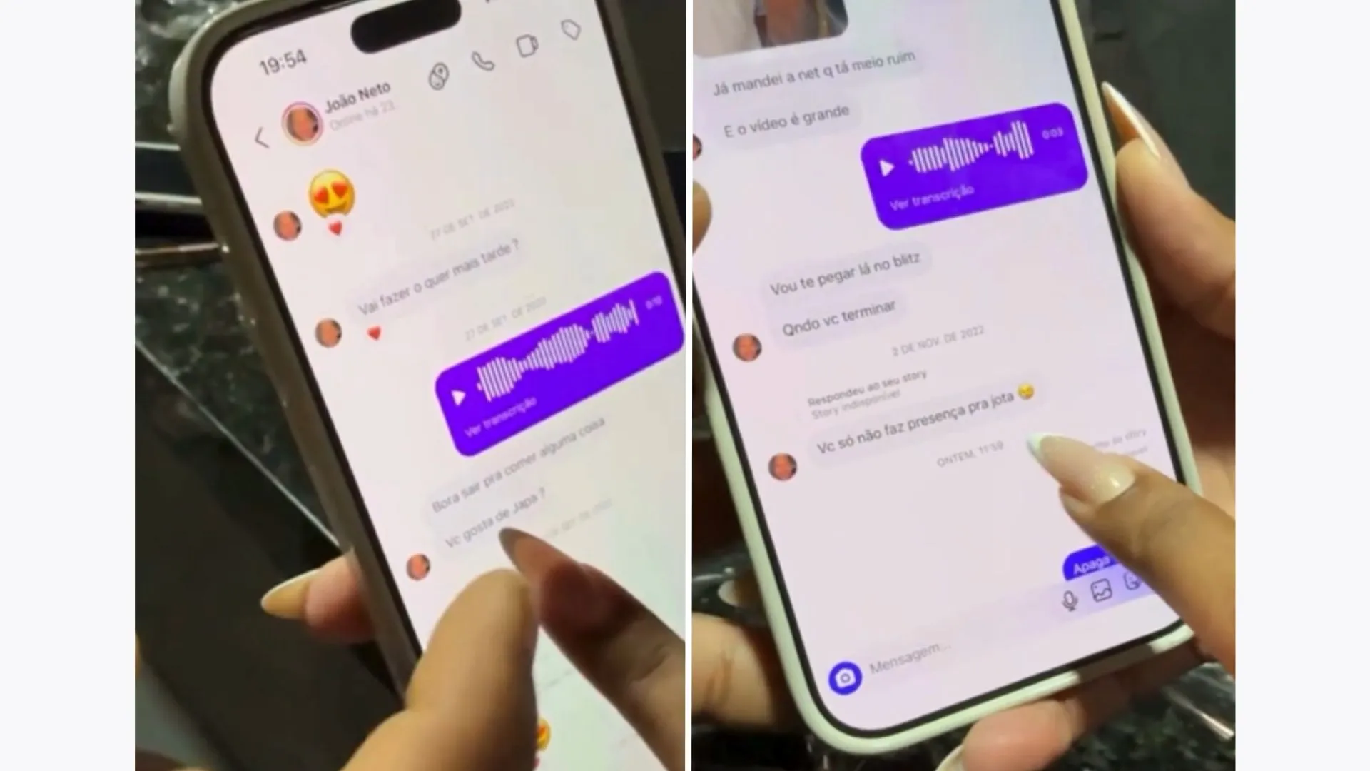 Imagem ilustrativa da imagem Flerte e beijo: ex de Polly é exposta na Gincana de Cristian Bell