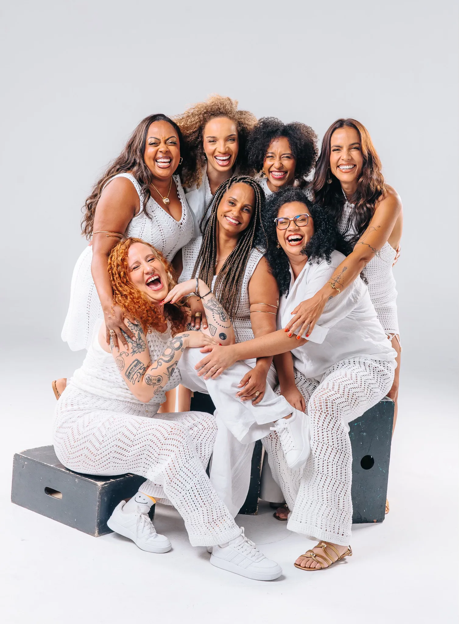 Imagem ilustrativa da imagem Formada só por mulheres, Sambaiana celebra o samba com novo álbum