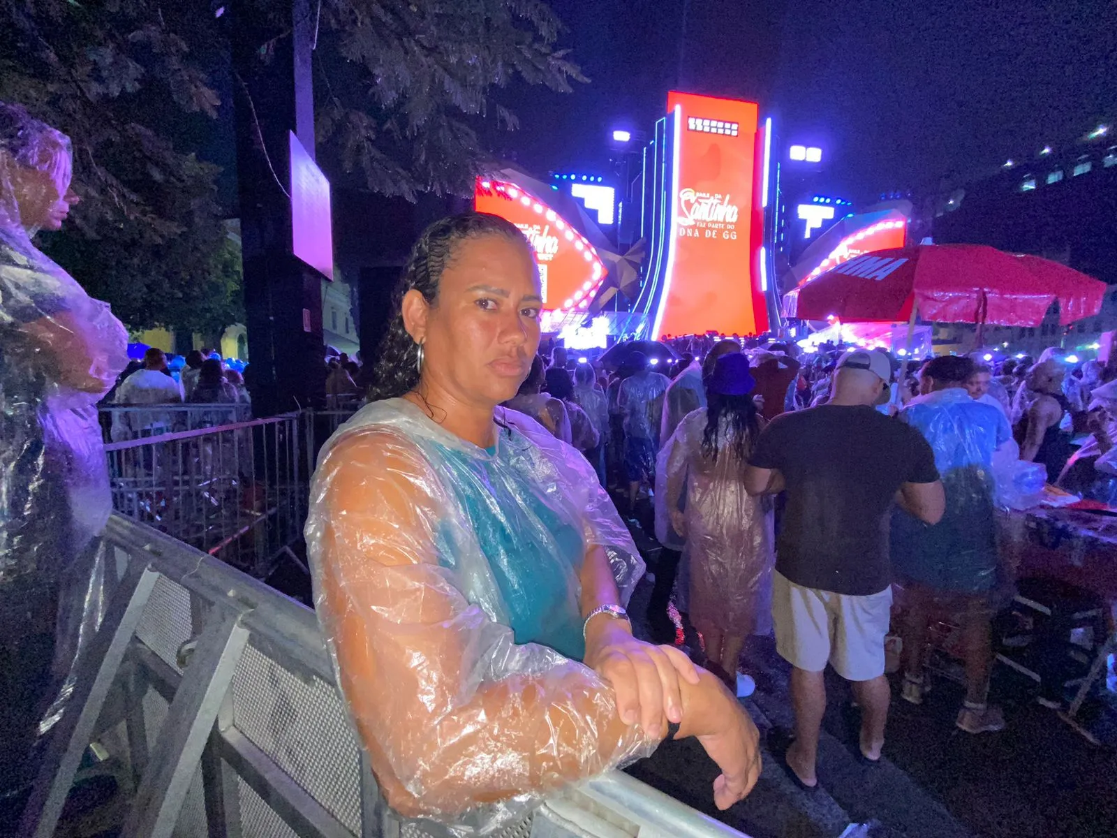 Joelma veio de Irará só pra curtir o show