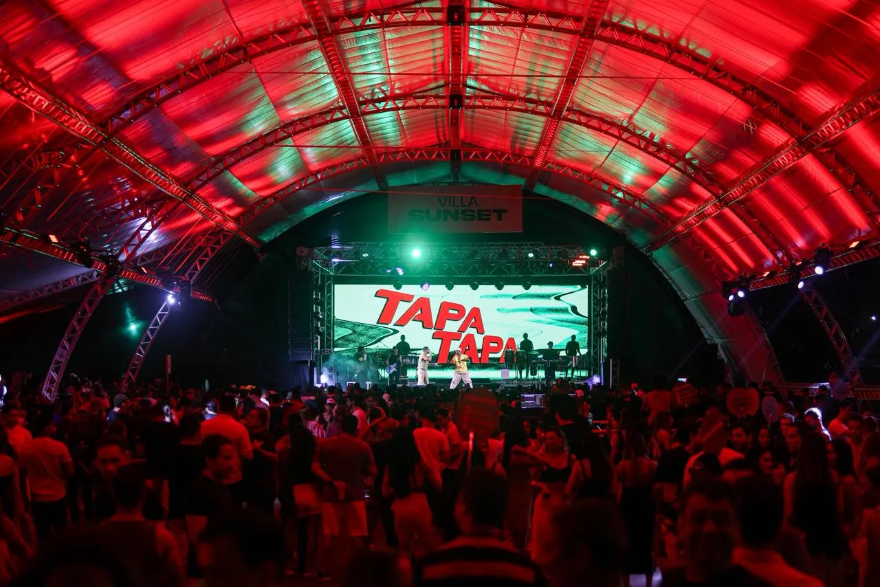 Guga Meyra abriu o Villa Sunset neste sábado (13)