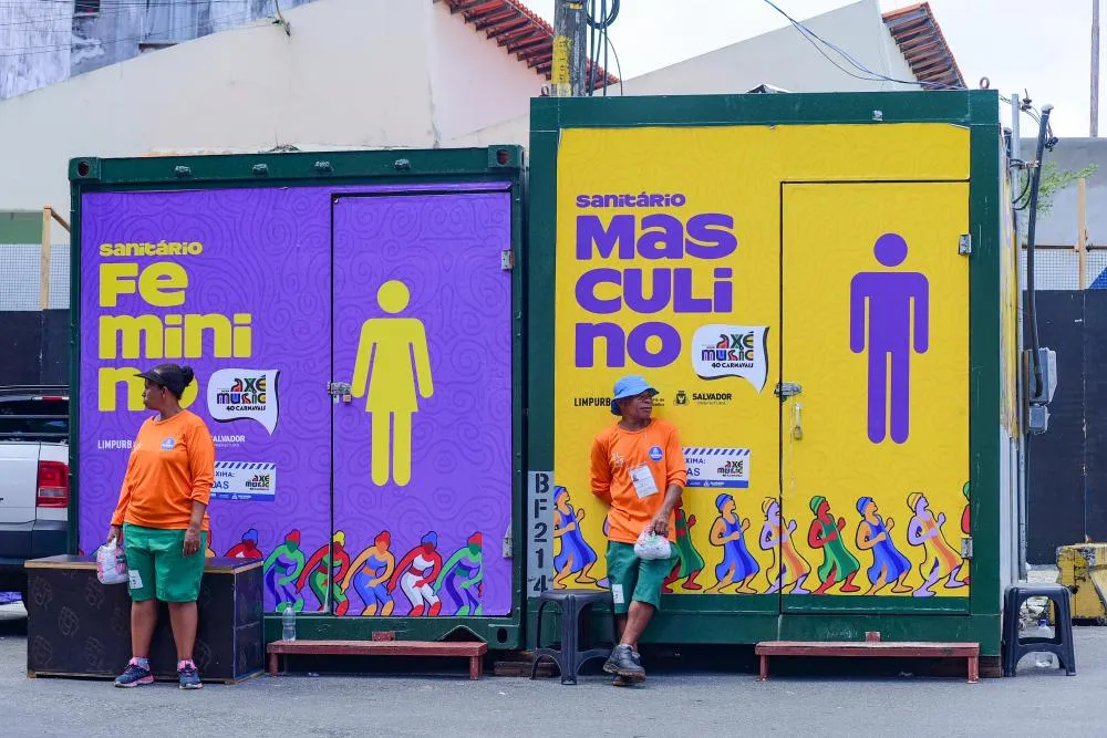 Banheiros climatizados