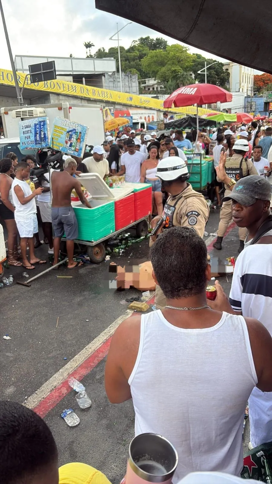 Crime aconteceu durante a festa