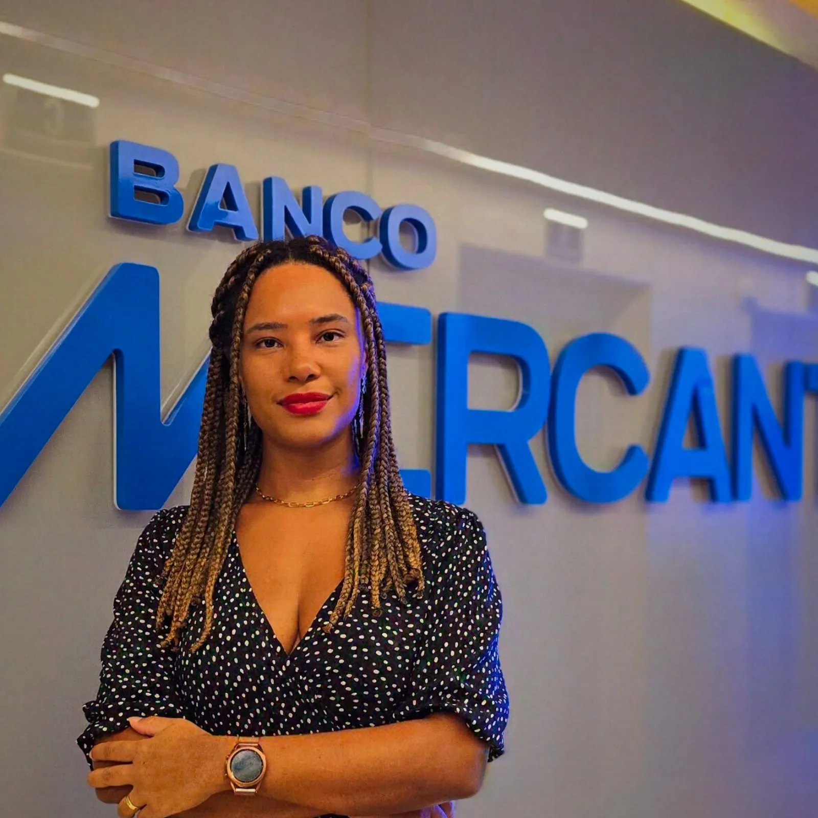 Livia Silva do Banco Mercantil