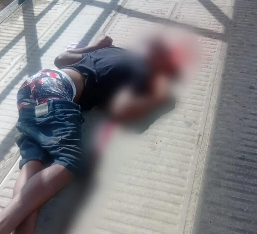Imagem ilustrativa da imagem Imagem mostra momento que homem é executado em passarela na Bonocô