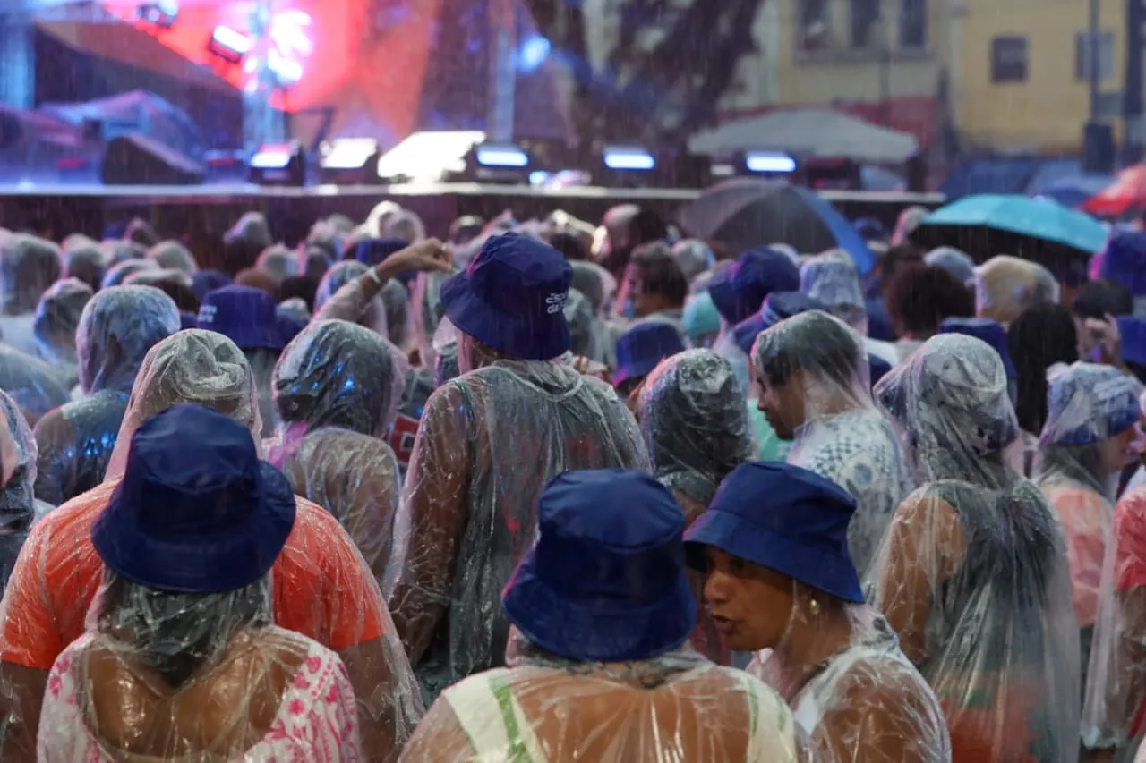Chuva apertou em Salvador