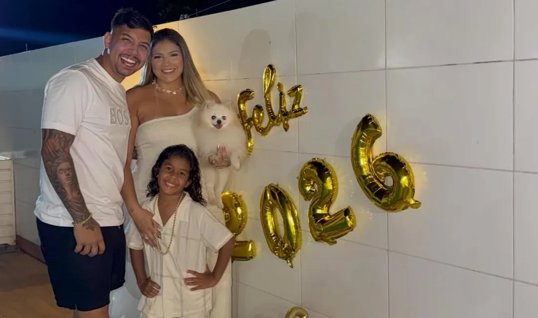 Apolo Matos estava com o pai e a madrasta