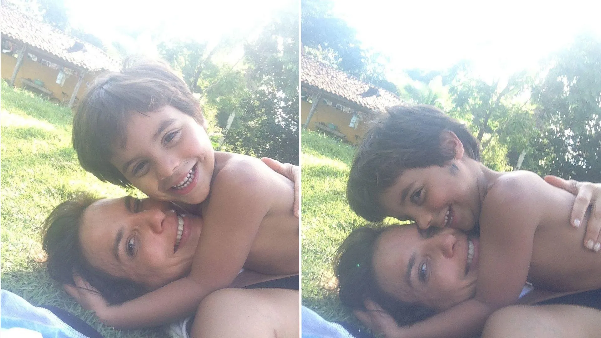 Ivete postou fotos de Marcelo criança