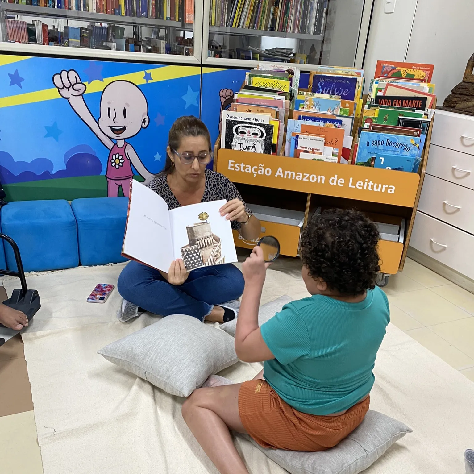 Leitura tem sido uma forte aliada na luta contra o câncer