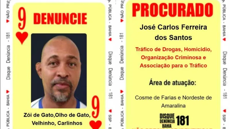 Zói de Gato é cabeça cara de Cosme de Farias