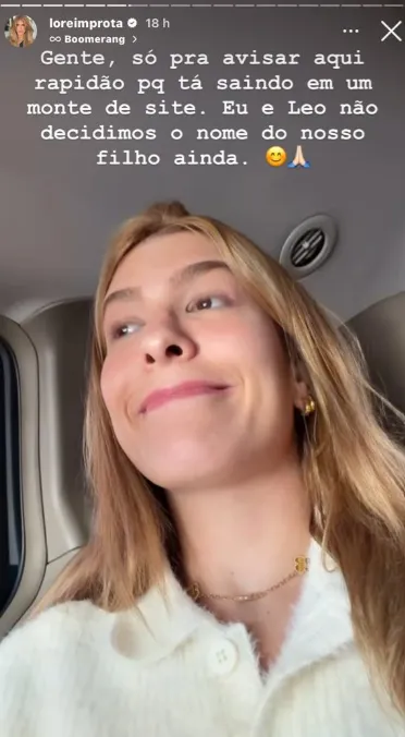 A dançarina Lore Improta